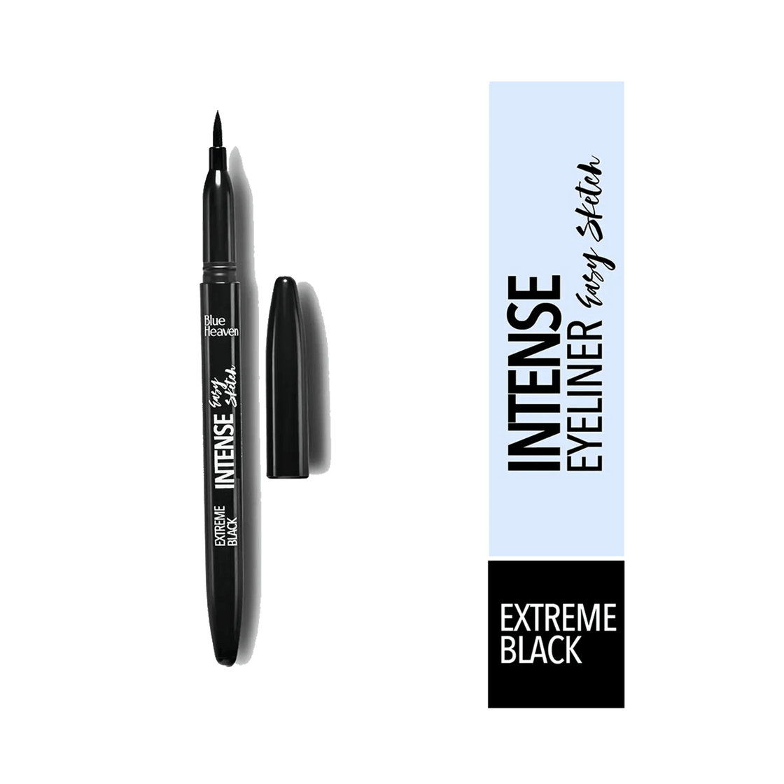 Blue Heaven Intense Easy Sketch Eyeliner - Extreme Black (1ml)