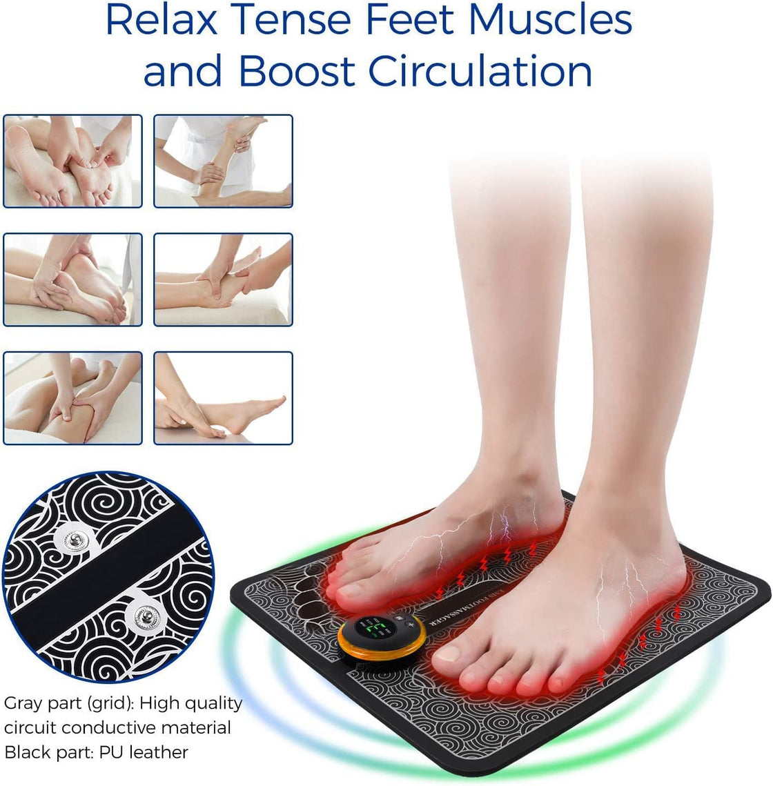 Electric foot massager